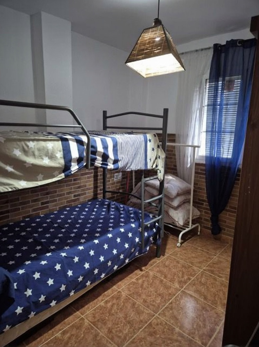 Квартира первая линия пляжа в Chiclana de la Frontera — Спальня