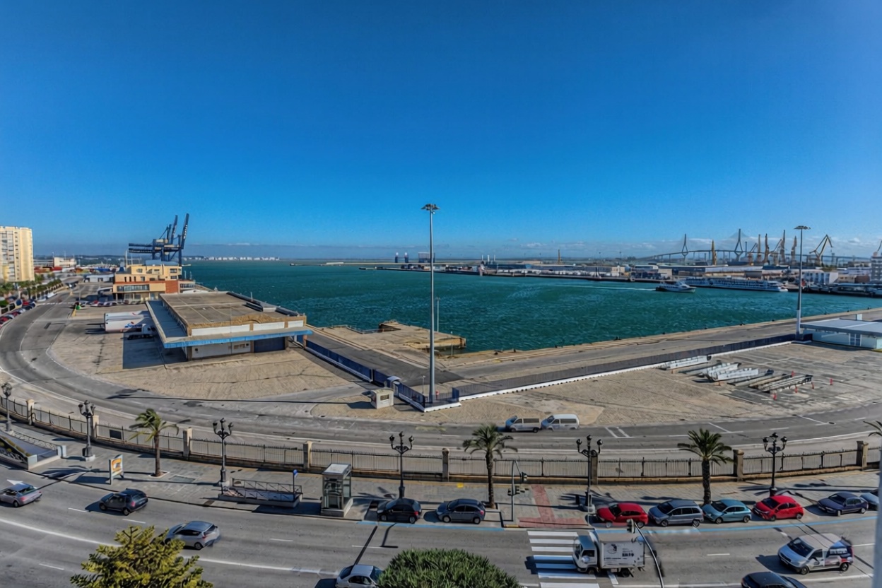 Квартира первая линия пляжа в Cádiz — Морской вид