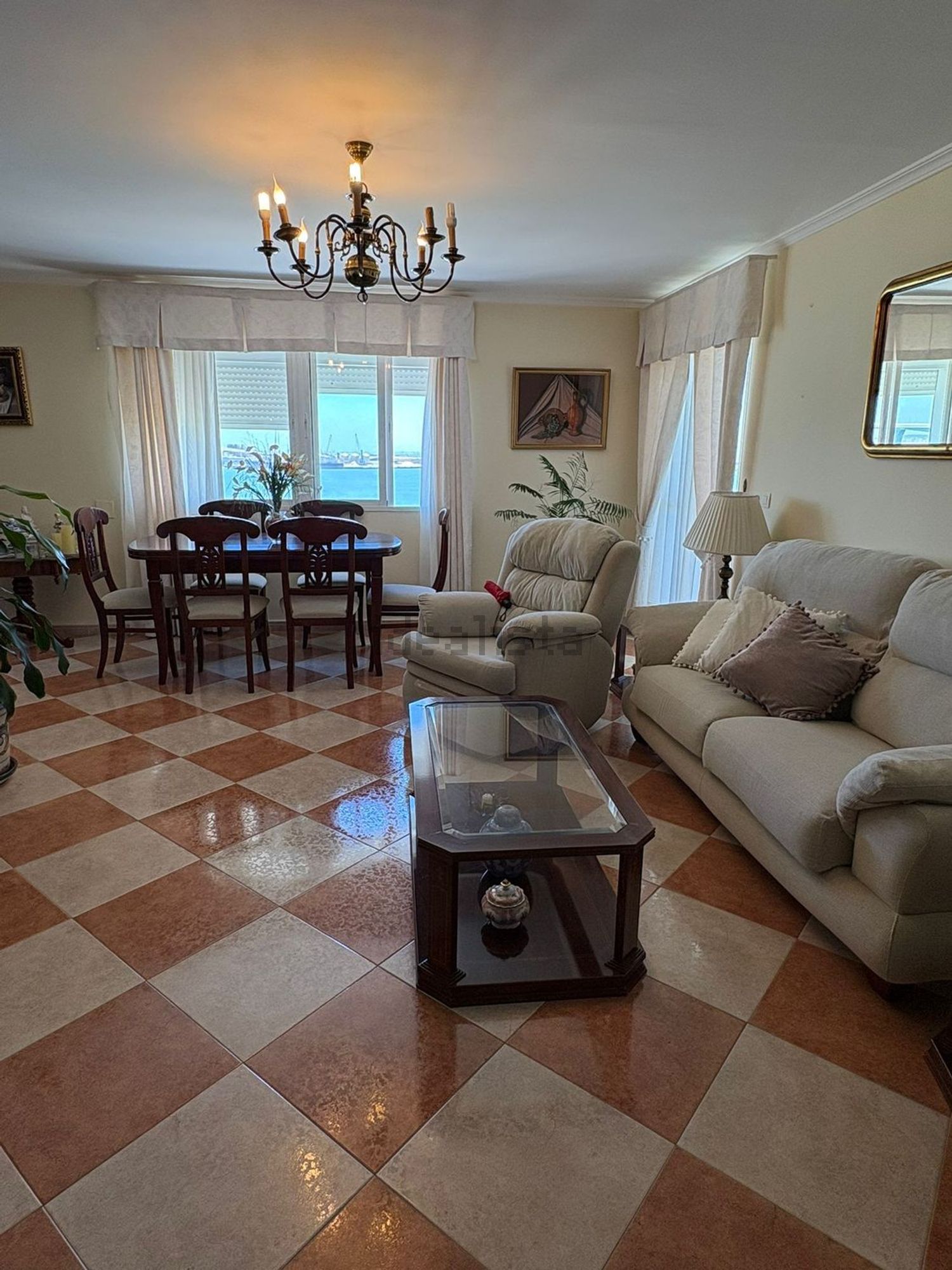 Flat for sale frontline beach in a Guarda