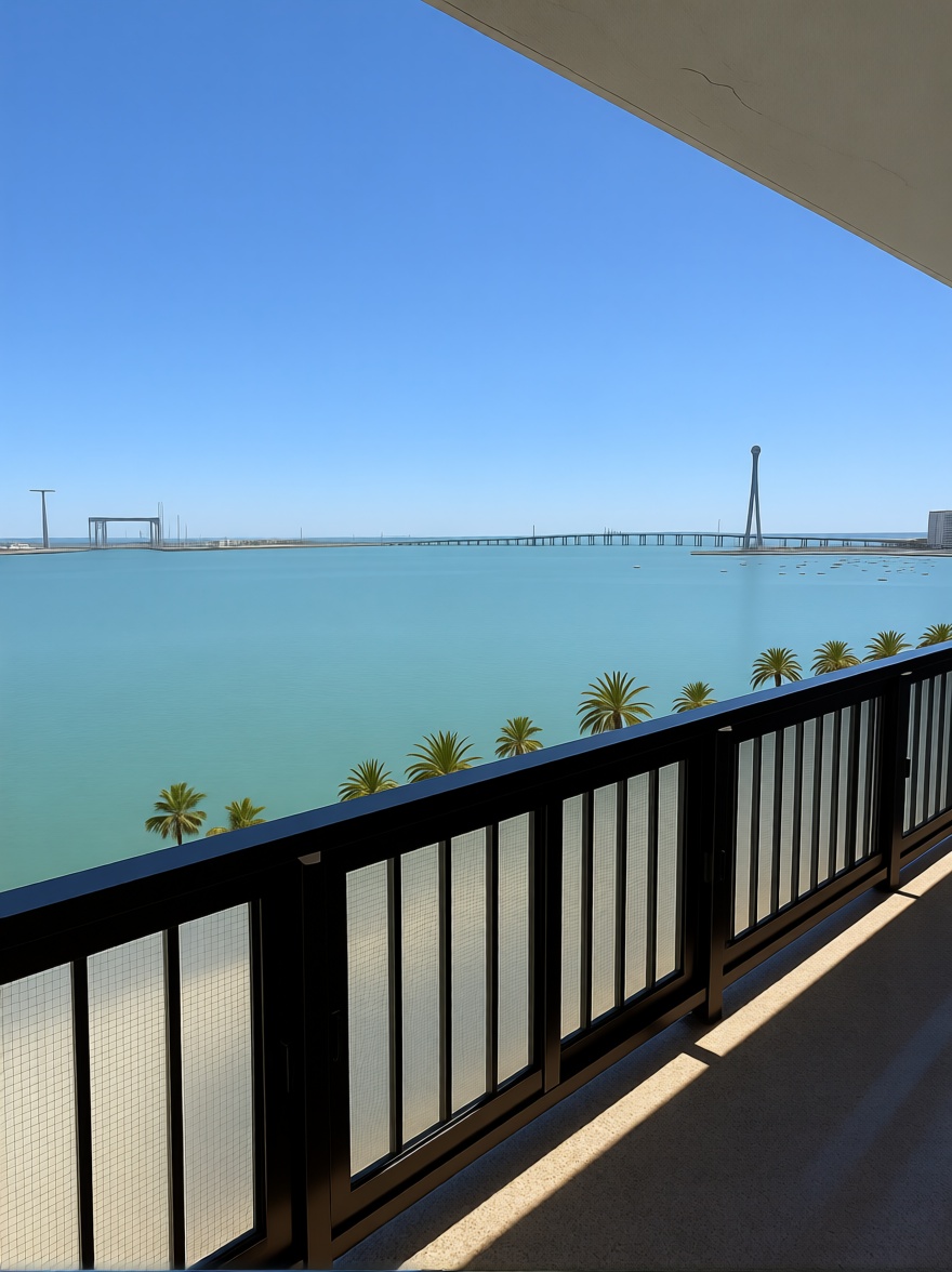 Piso en primera línea de playa en a Guarda — Terraza mar