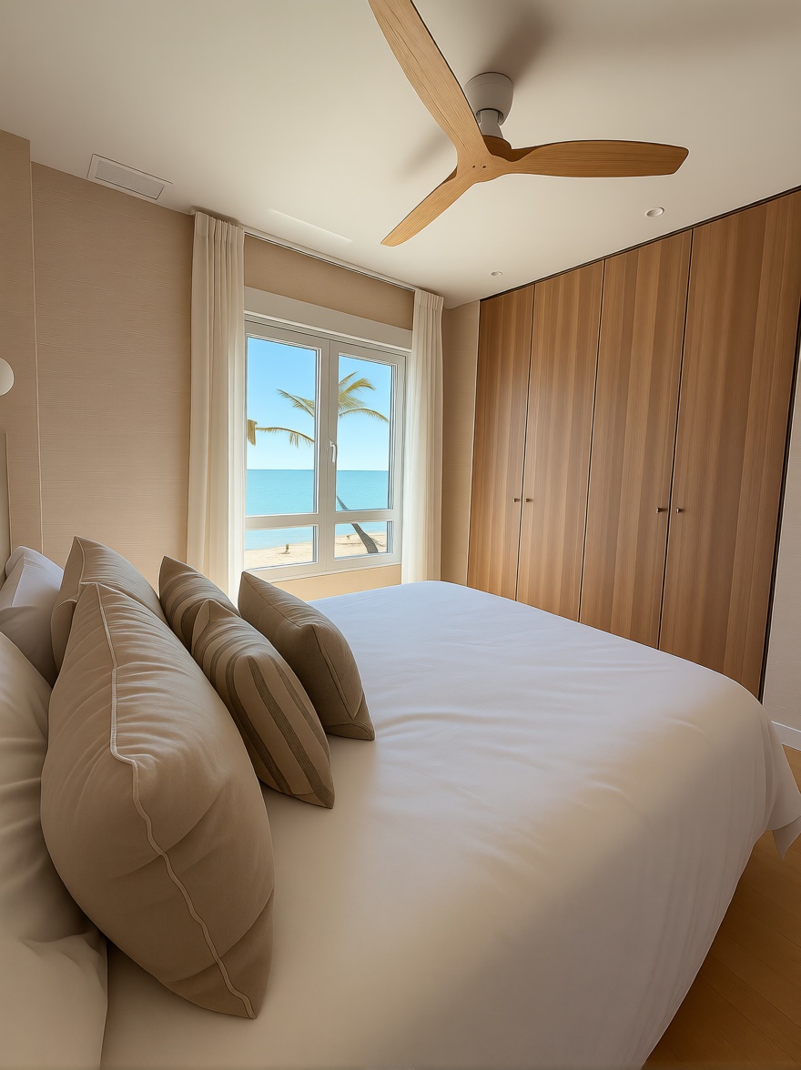 Wohnung in erste Strandlinie in Cádiz — Schlafzimmer