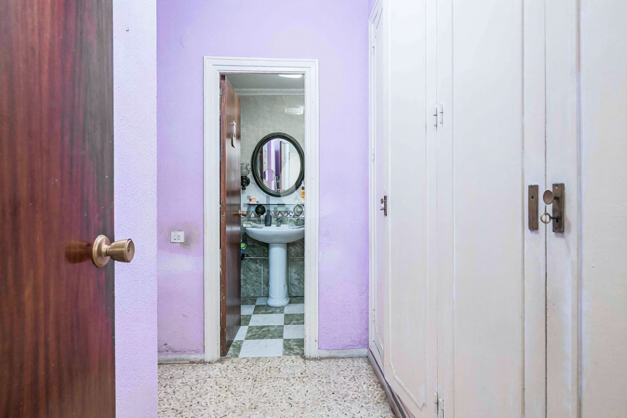Piso en primera línea de playa en Cádiz — Dormitorio