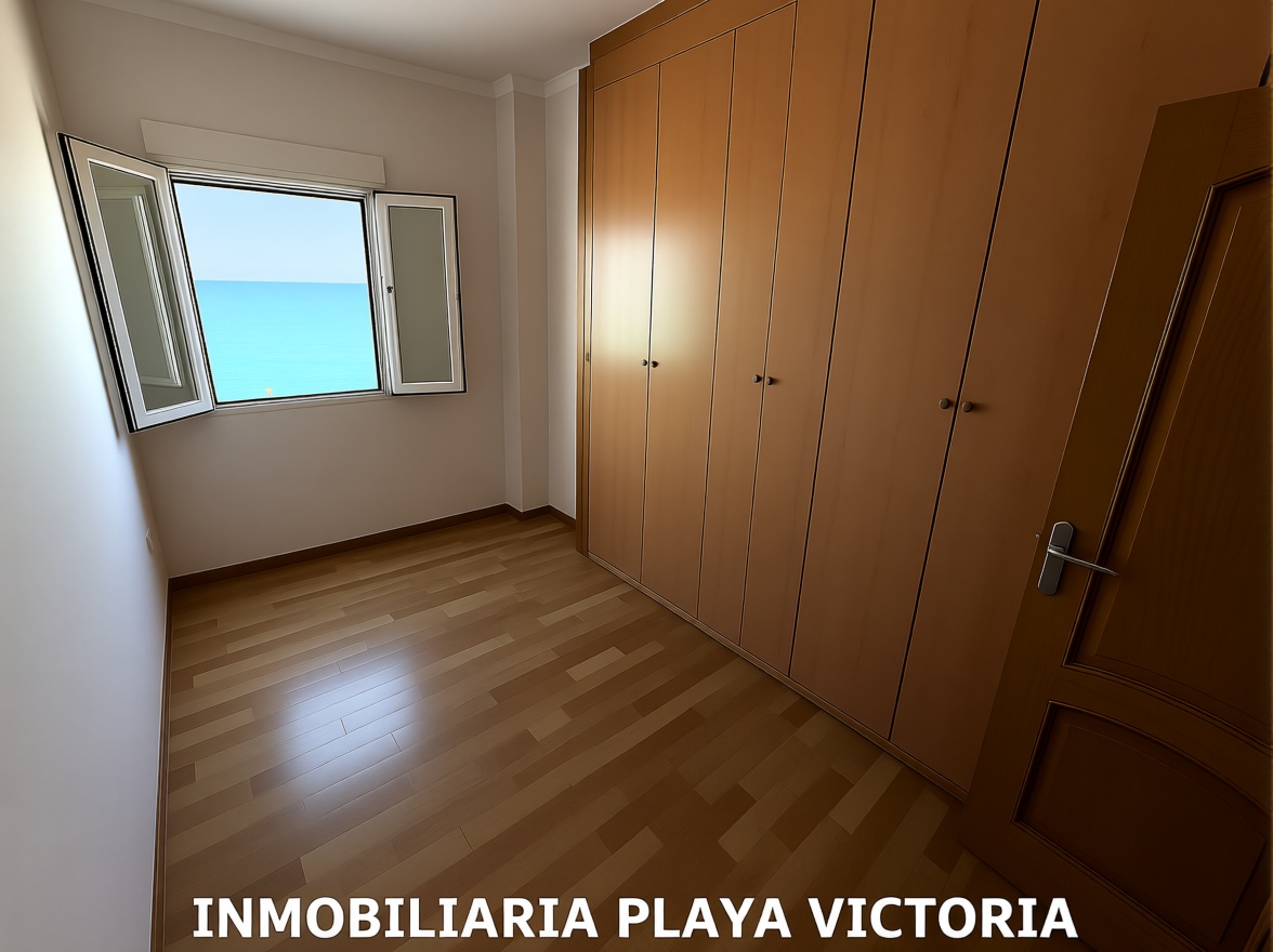 Beachfront flat in Cádiz — Bedroom