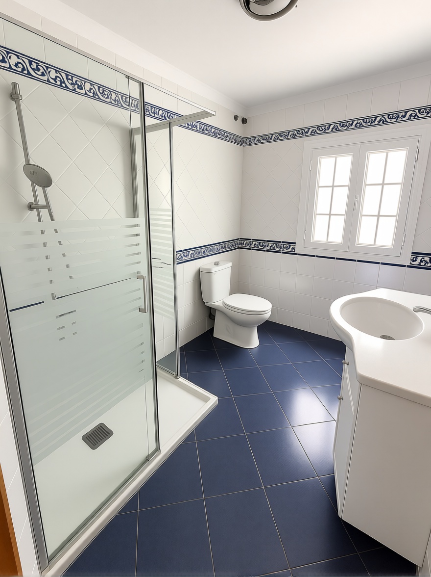 Beachfront flat in Cádiz — Bathroom