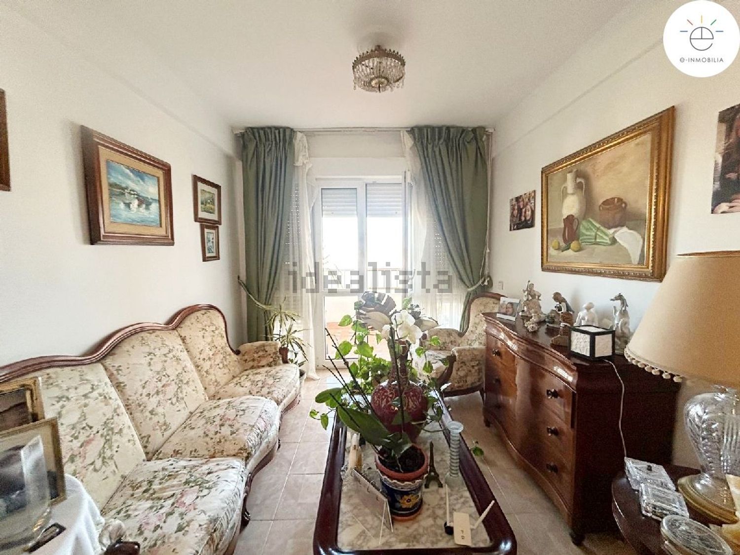 Wohnung in erste Strandlinie in Calella — Wohnzimmer