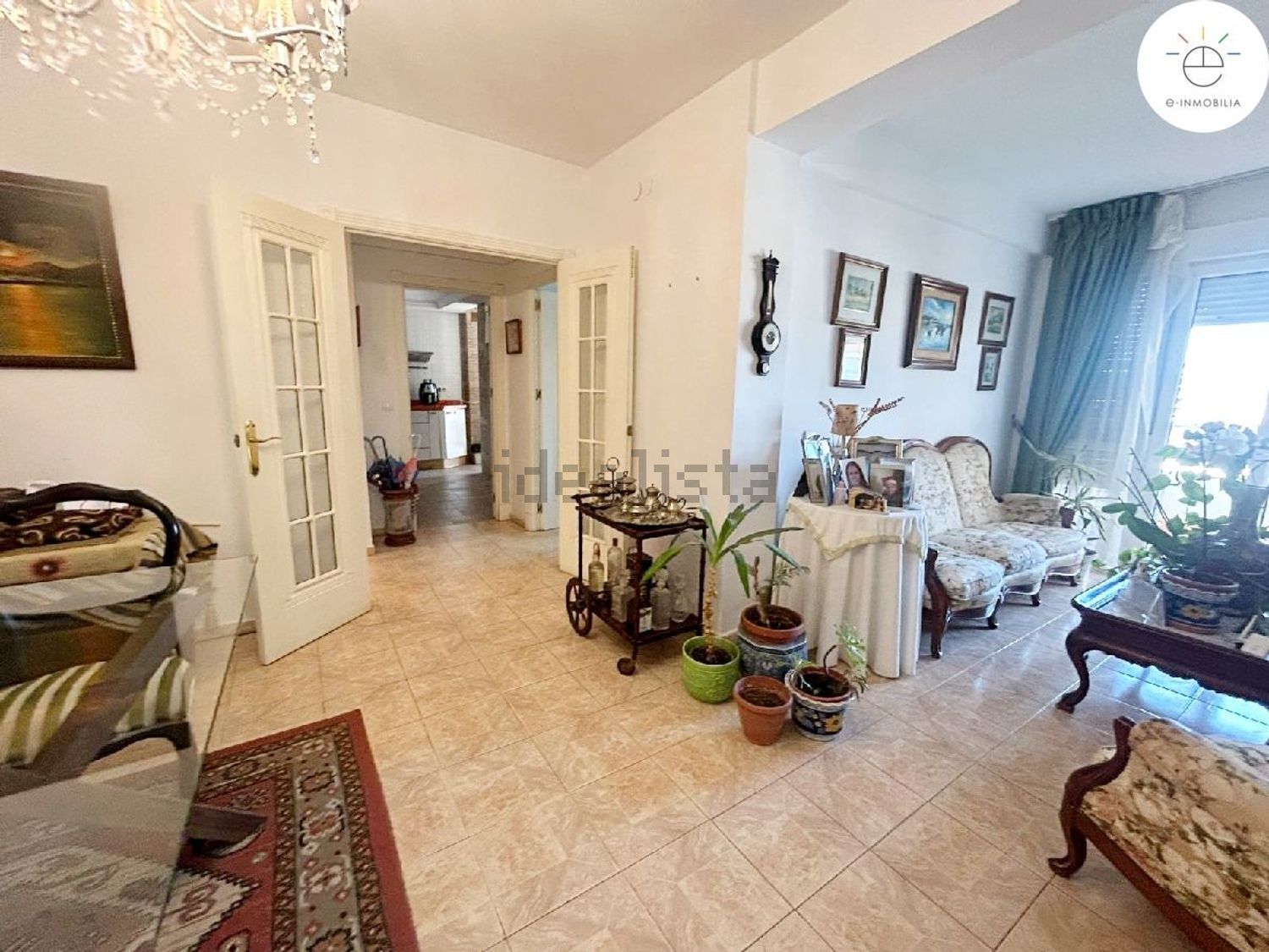 Wohnung in erste Strandlinie in Calella — Wohnzimmer