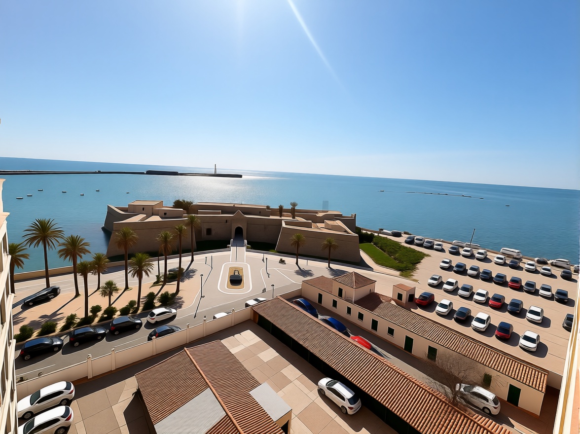 Beachfront flat in Calella