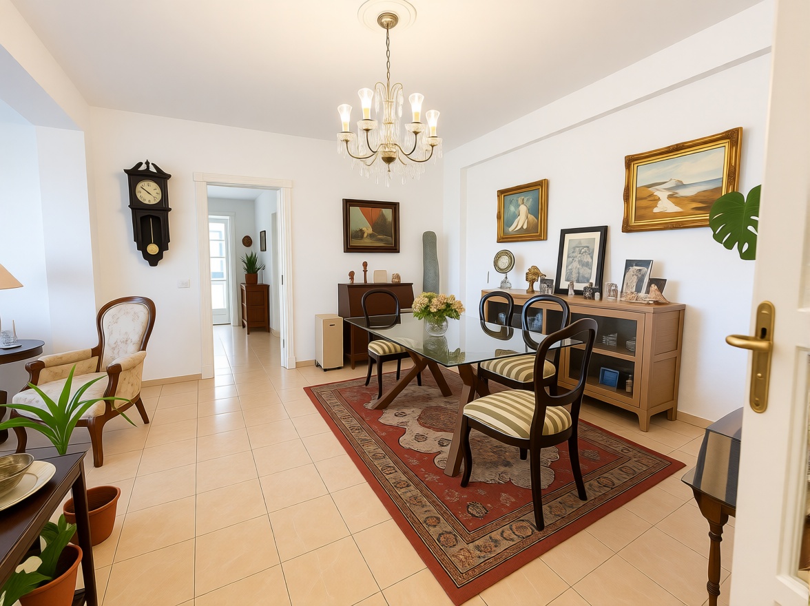 Beachfront flat in Calella — Dining room