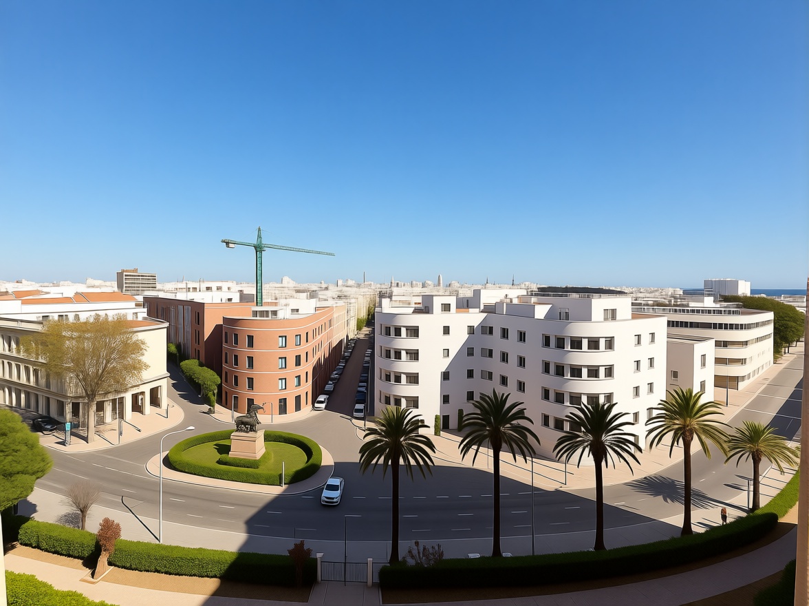 Beachfront flat in Calella — Sea view