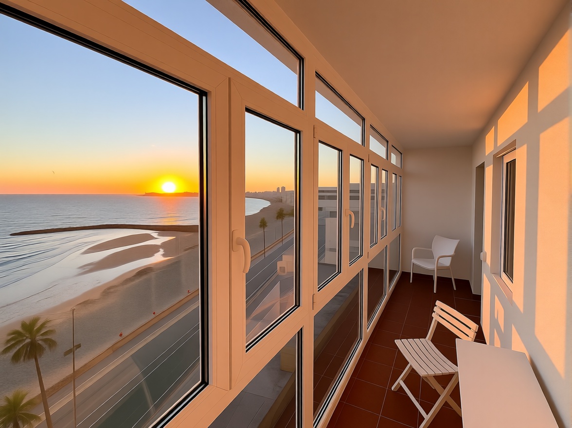 Beachfront flat in Cádiz — Sea terrace