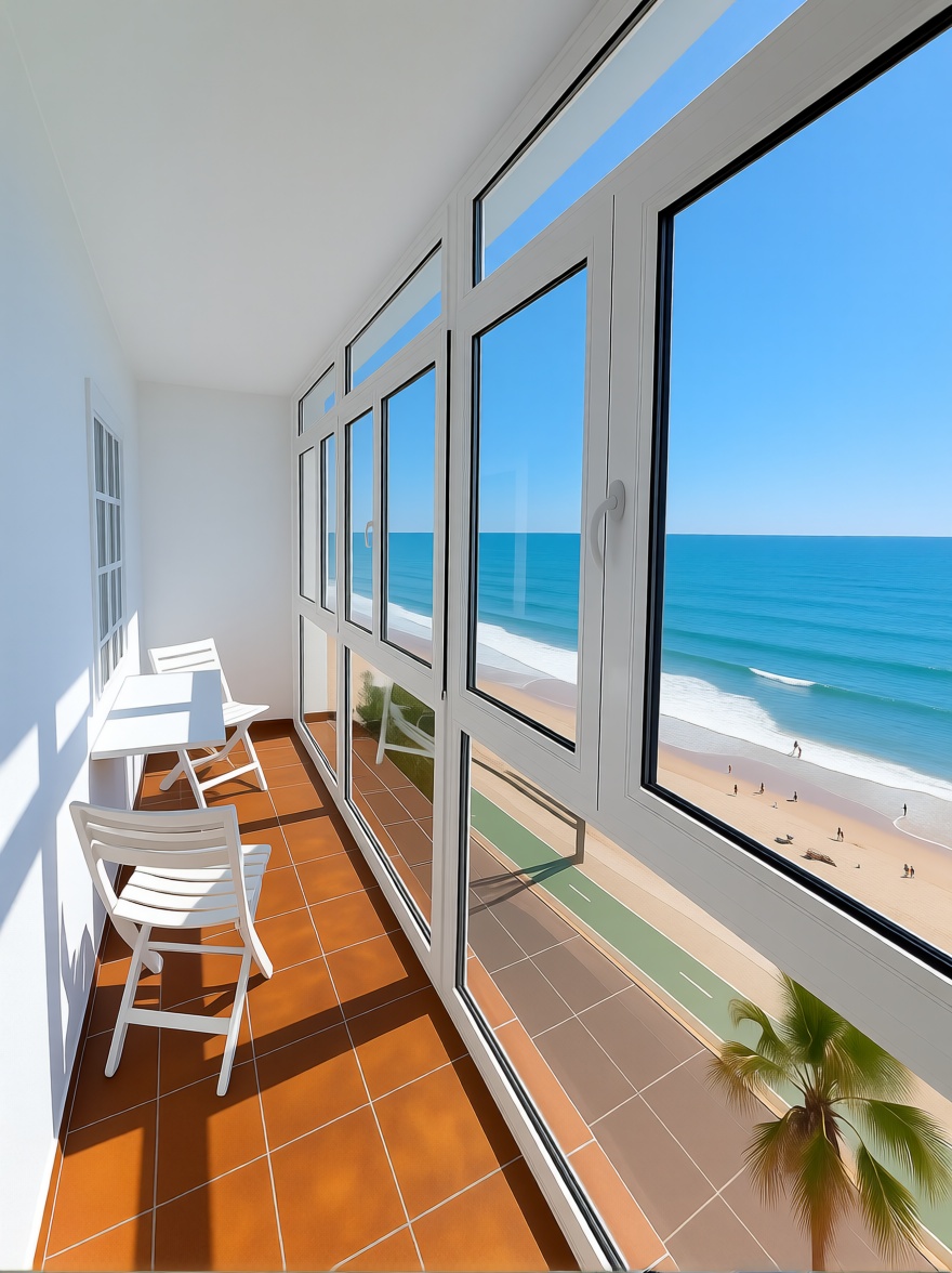 Beachfront flat in Cádiz