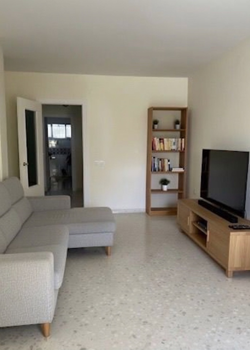 Beachfront flat in Cádiz — Living room