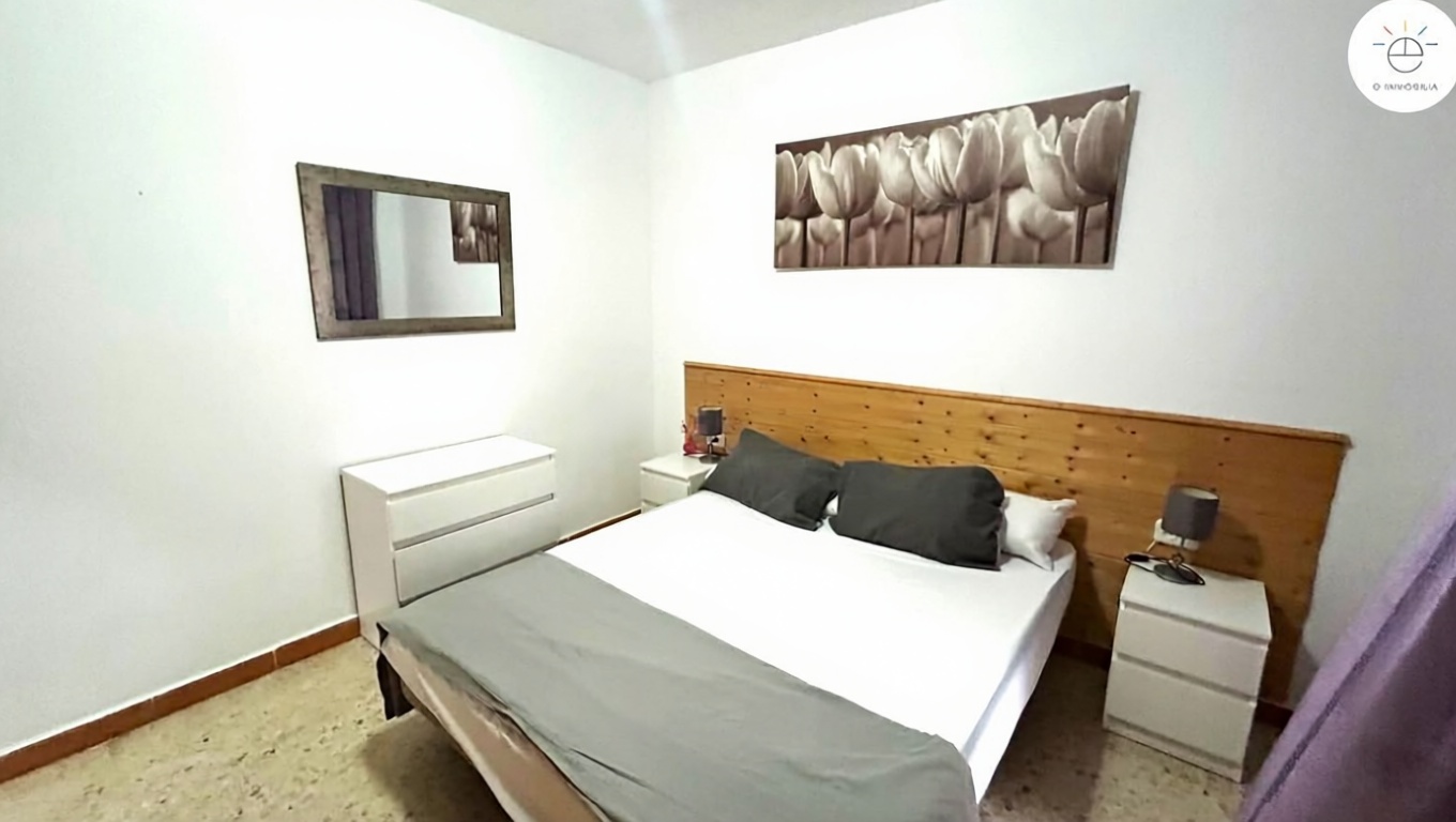 Beachfront flat in Cádiz — Bedroom