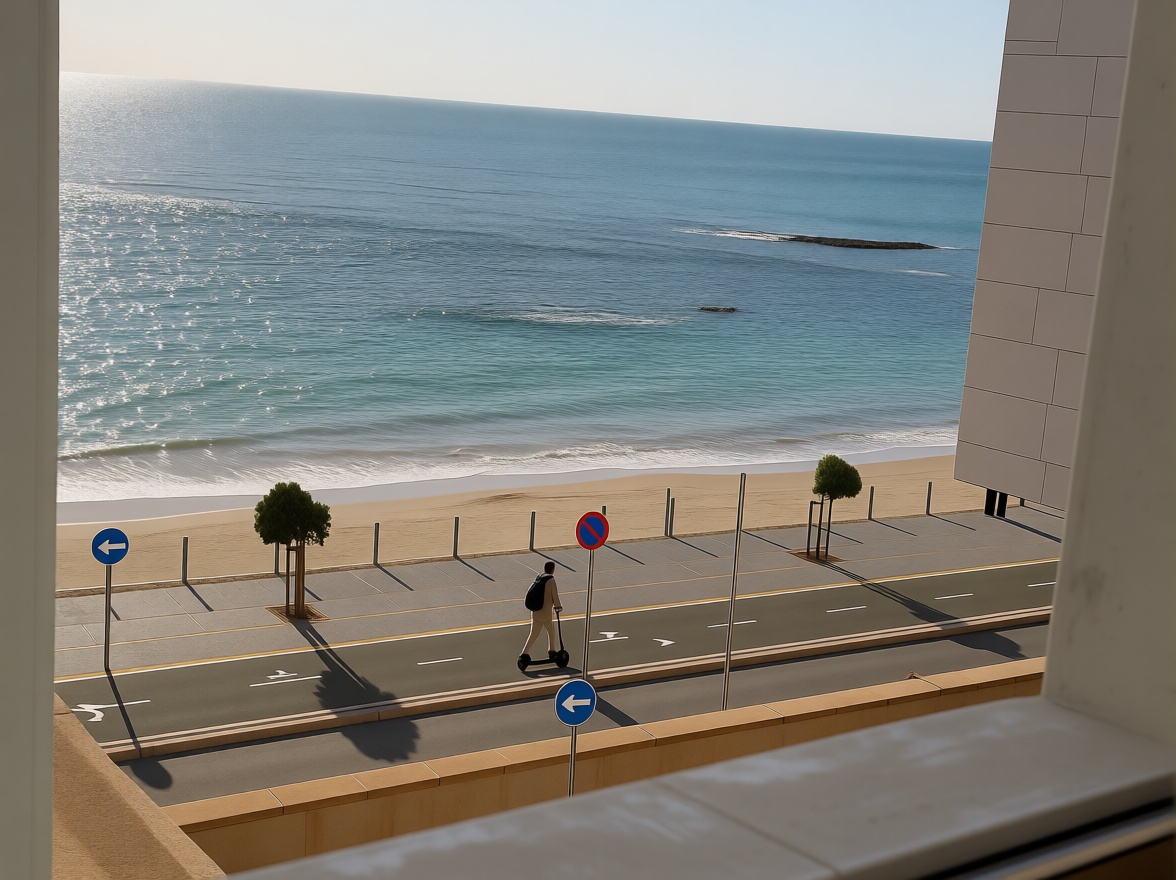 Beachfront flat in Cádiz