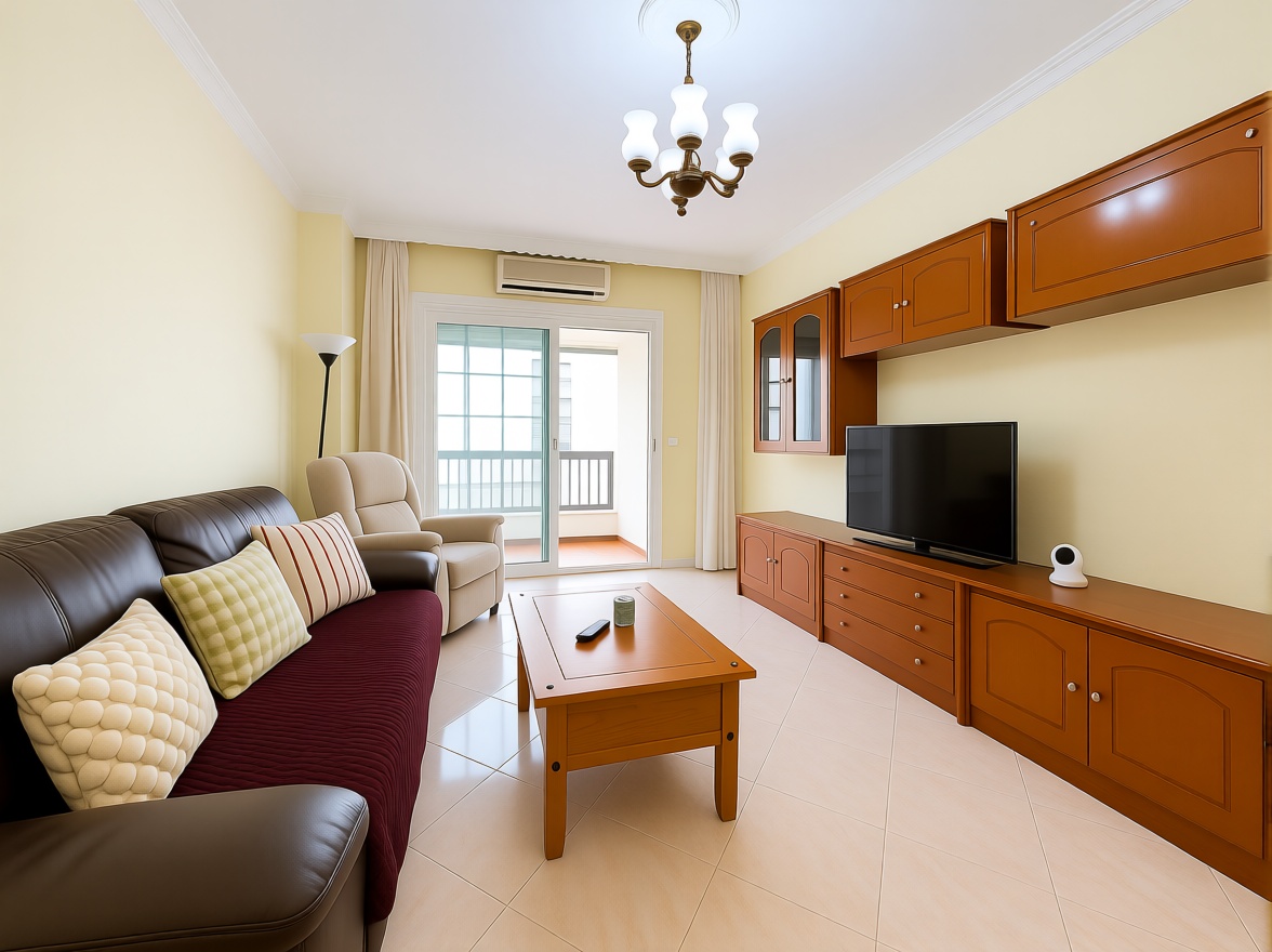 Beachfront flat in Cádiz — Living room