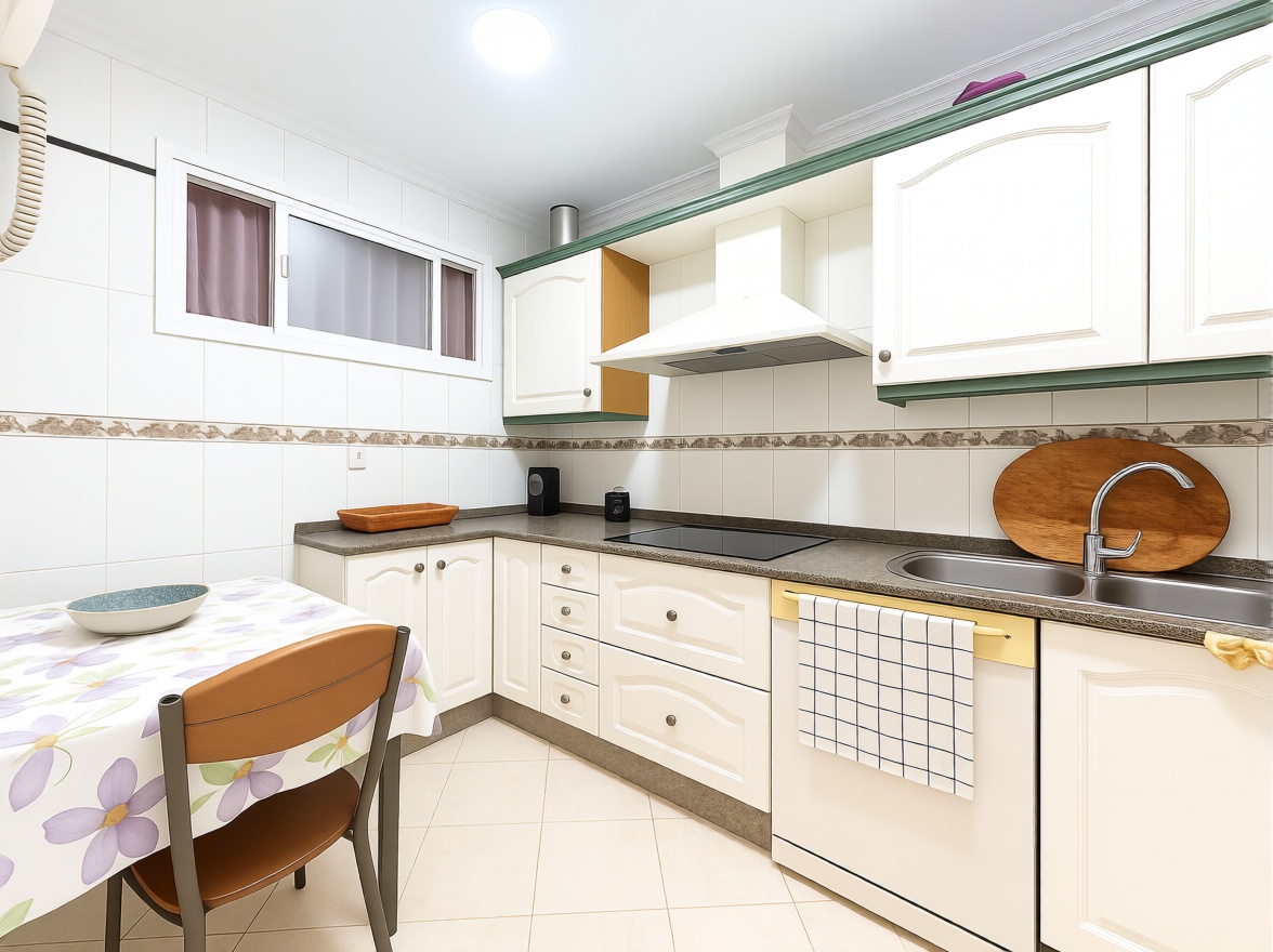 Beachfront flat in Cádiz — Kitchen