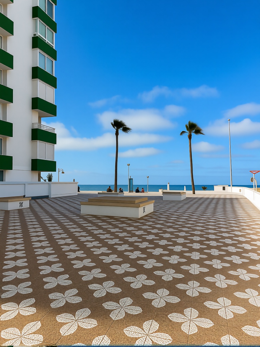 Beachfront flat in Cádiz