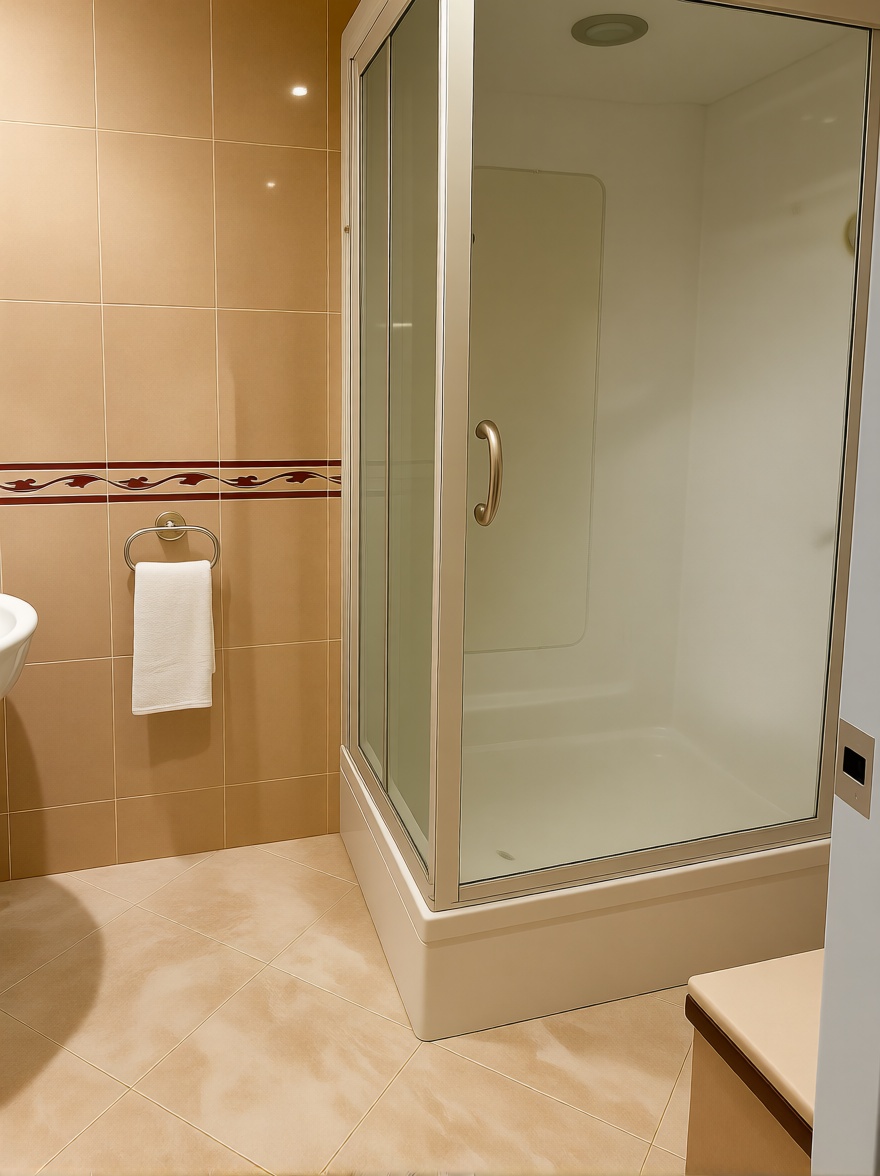 Beachfront flat in Cádiz — Bathroom