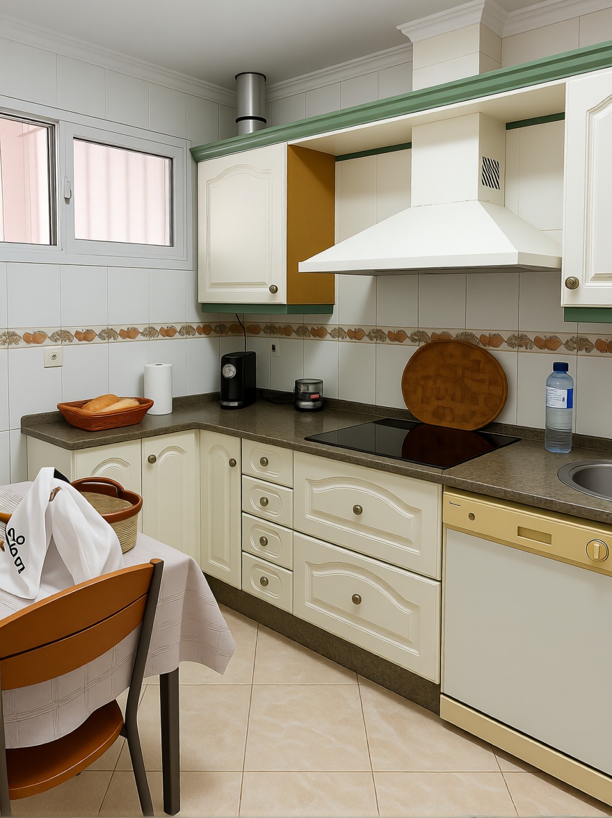 Beachfront flat in Cádiz — Kitchen