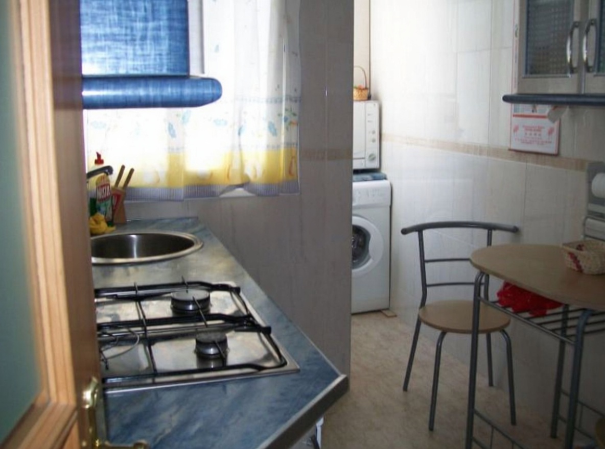 Seafront attic in Cádiz — Kitchen