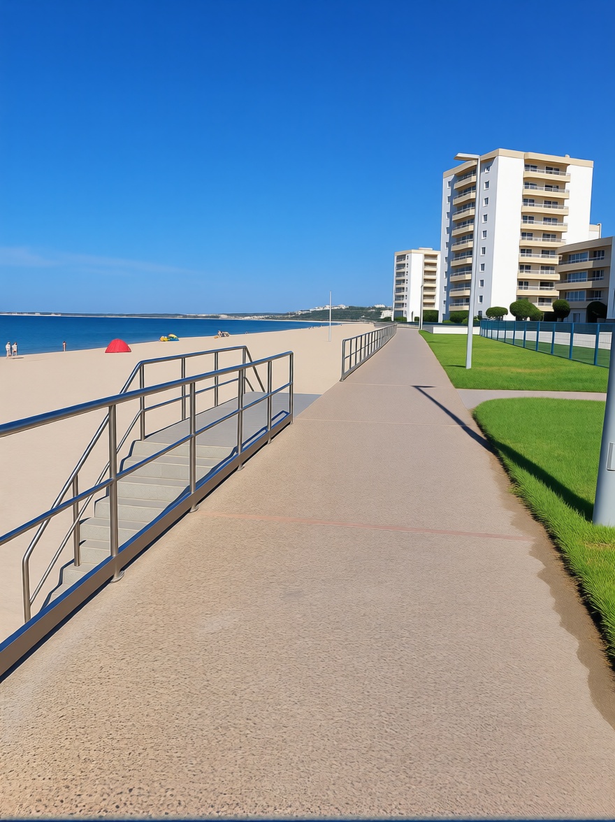Beachfront flat in El Puerto de Santa María — Sea view