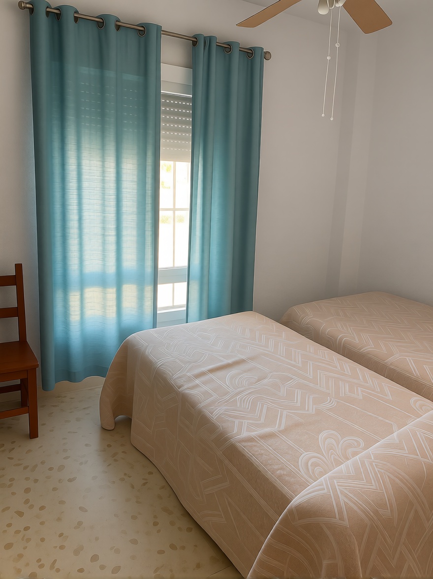 Wohnung in erste Strandlinie in El Puerto de Santa María — Schlafzimmer