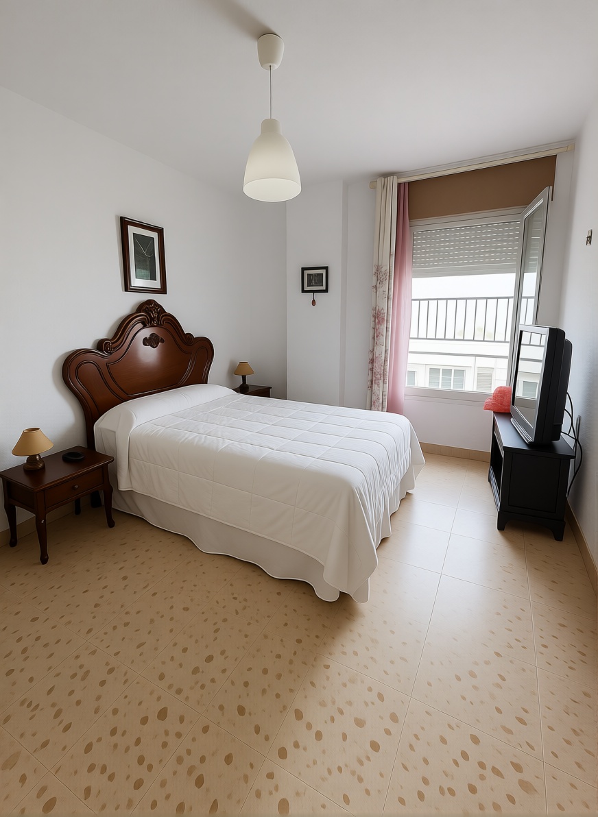 Wohnung in erste Strandlinie in El Puerto de Santa María — Schlafzimmer