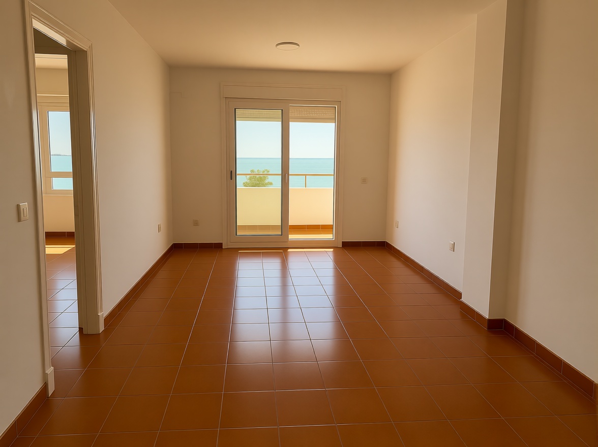 Wohnung in erste Strandlinie in El Puerto de Santa María — Wohnzimmer