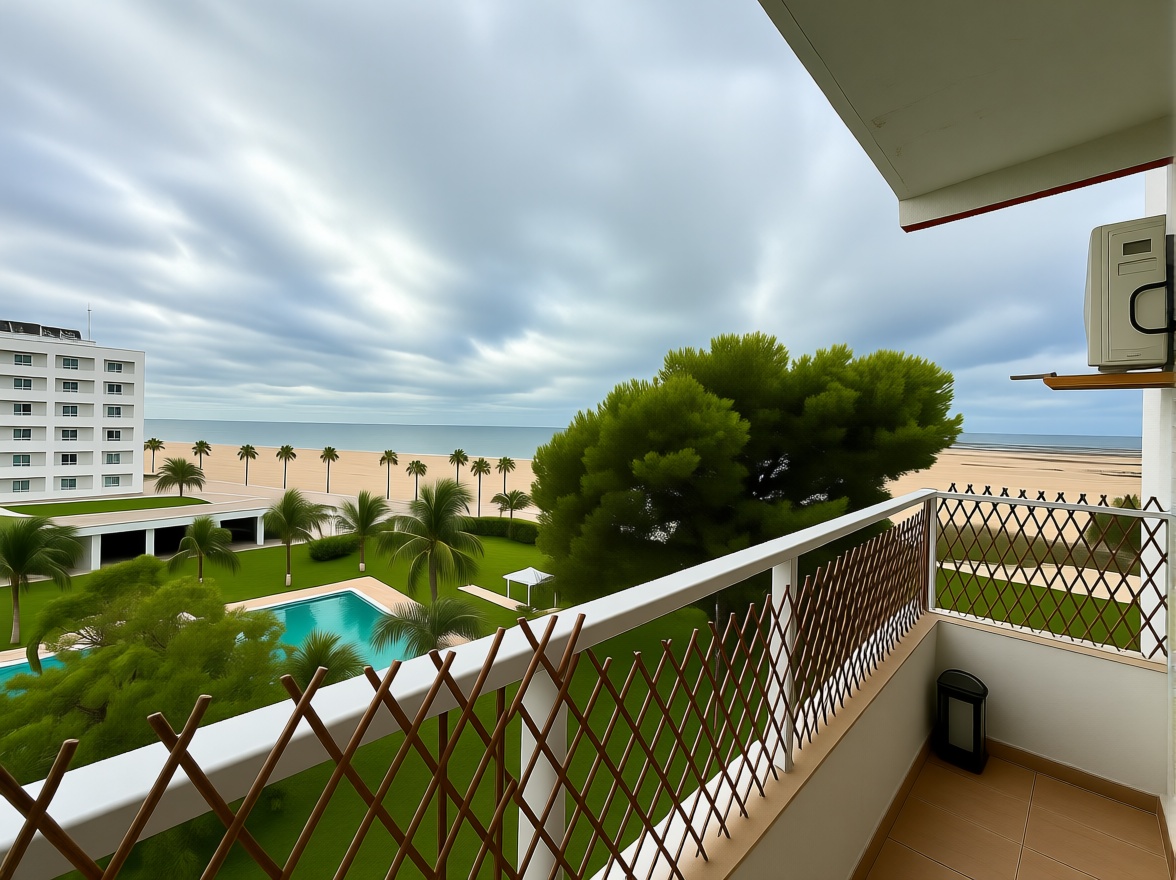 Wohnung in erste Strandlinie in El Puerto de Santa María — Meerterrasse