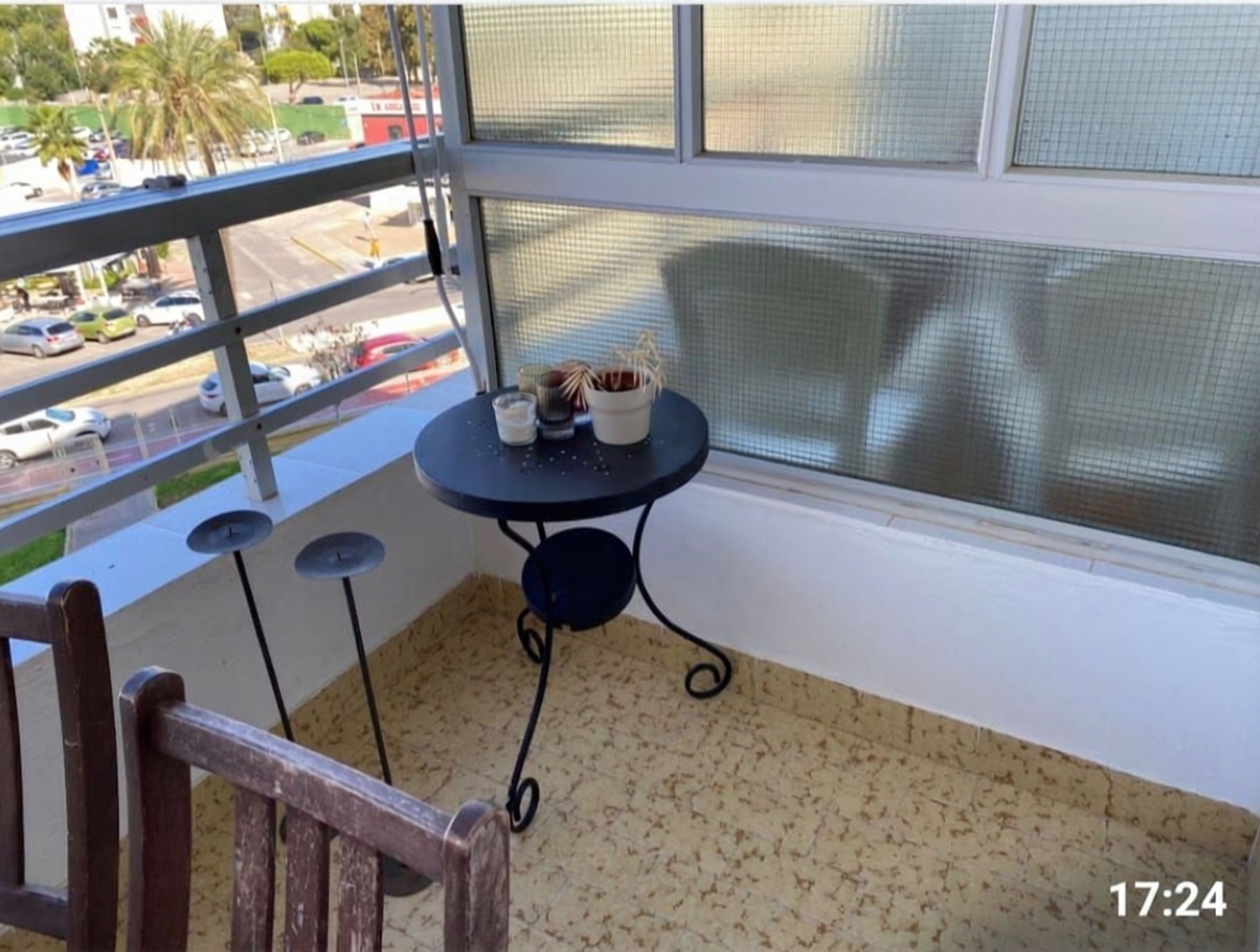 Beachfront flat in El Puerto de Santa María — Sea terrace