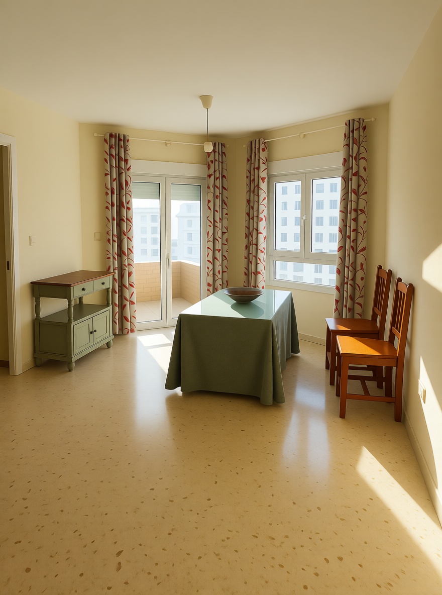 Wohnung in erste Strandlinie in El Puerto de Santa María — Esszimmer