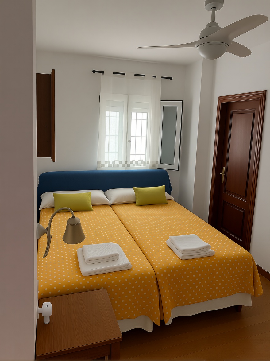 Wohnung in erste Strandlinie in El Puerto de Santa María — Schlafzimmer