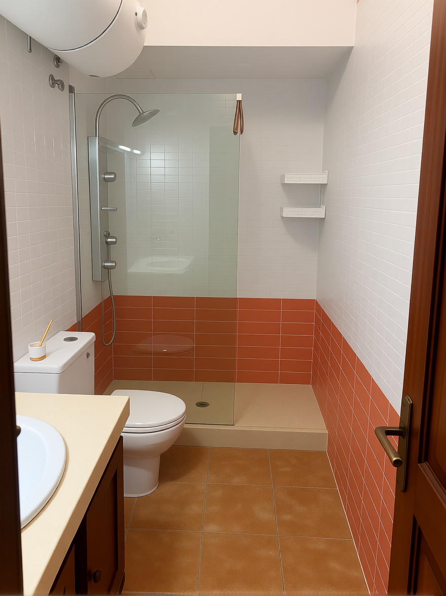 Wohnung in erste Strandlinie in El Puerto de Santa María — Bad