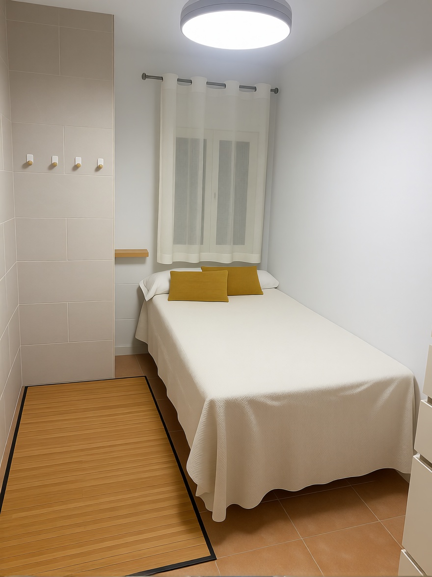 Wohnung in erste Strandlinie in El Puerto de Santa María — Schlafzimmer