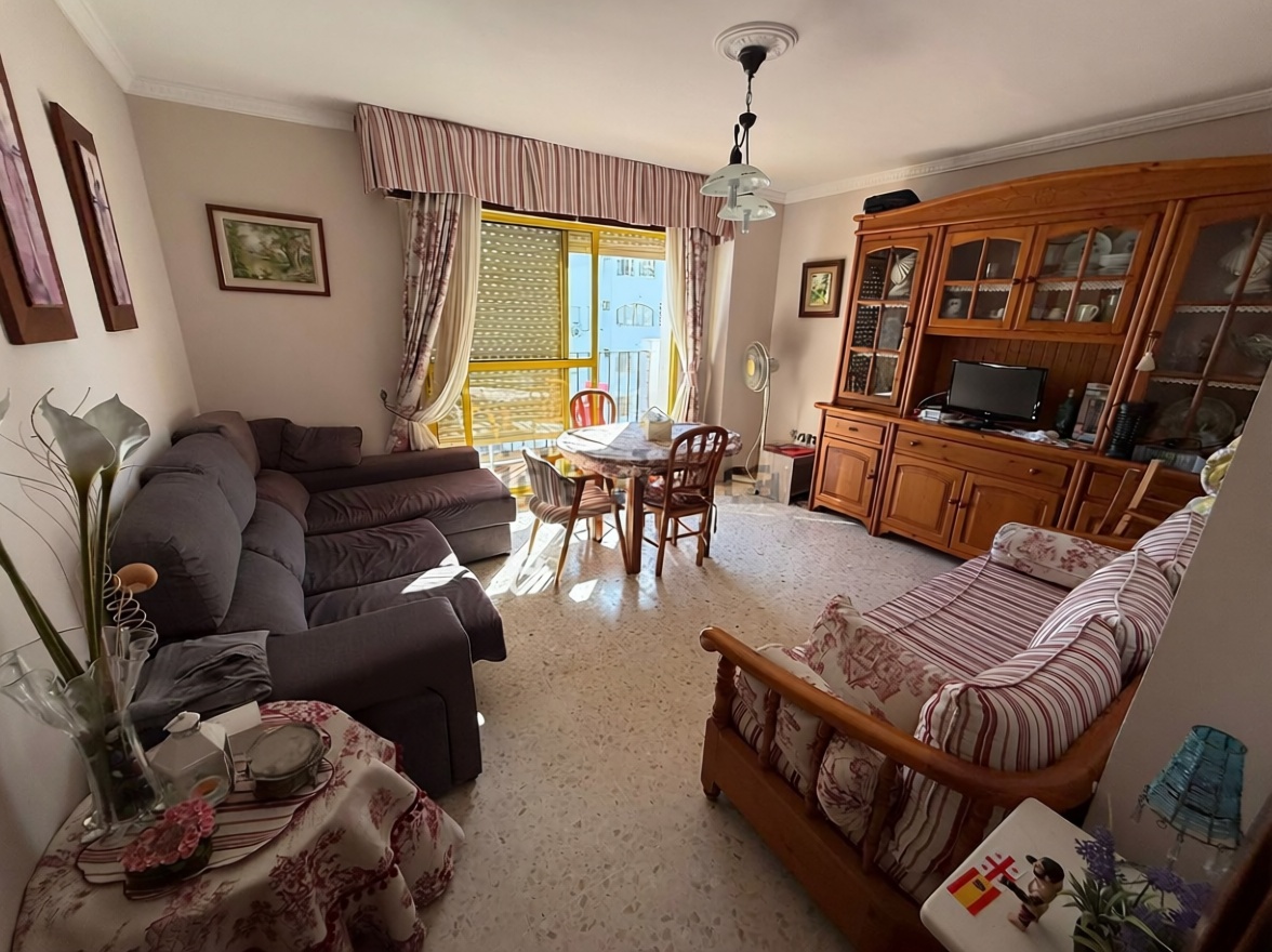 Wohnung in erste Strandlinie in El Puerto de Santa María — Wohnzimmer