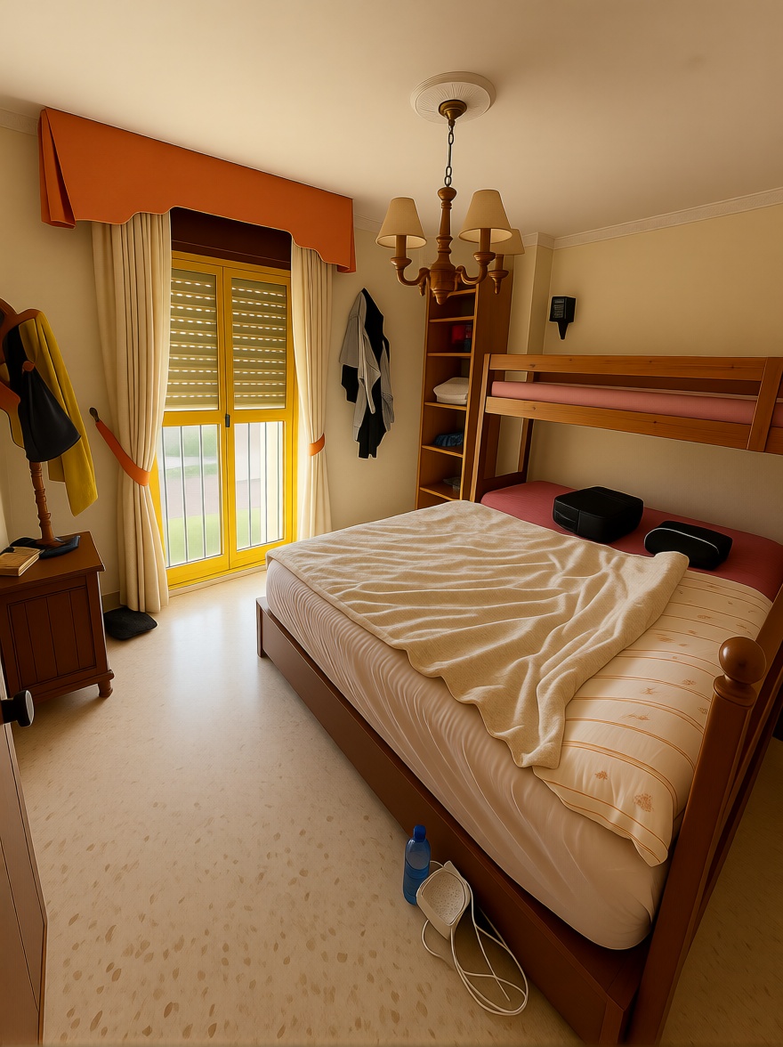 Wohnung in erste Strandlinie in El Puerto de Santa María — Schlafzimmer