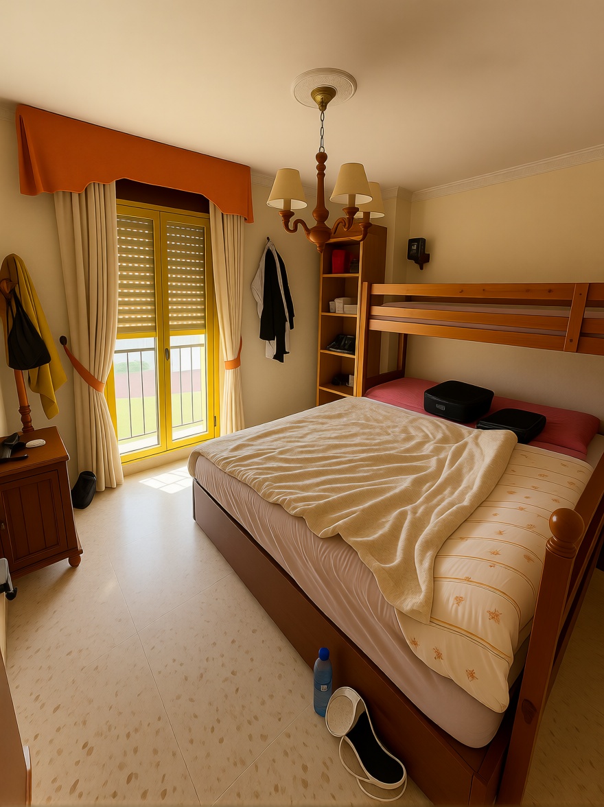 Wohnung in erste Strandlinie in El Puerto de Santa María — Schlafzimmer