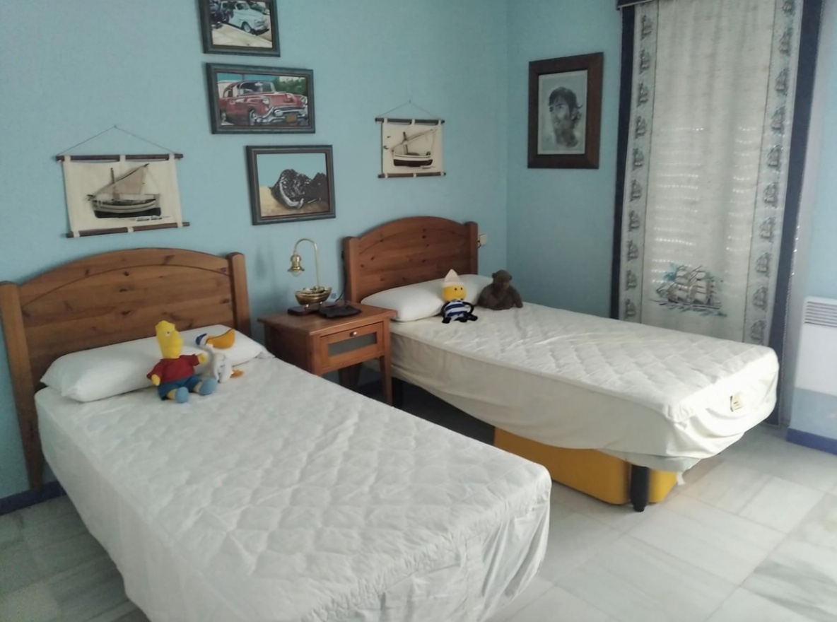Wohnung in erste Strandlinie in El Puerto de Santa María — Schlafzimmer