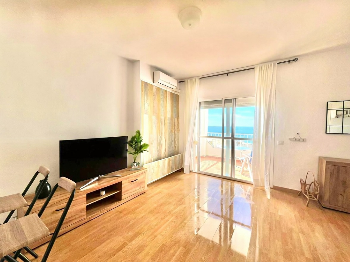 Wohnung in erste Strandlinie in El Puerto de Santa María — Wohnzimmer