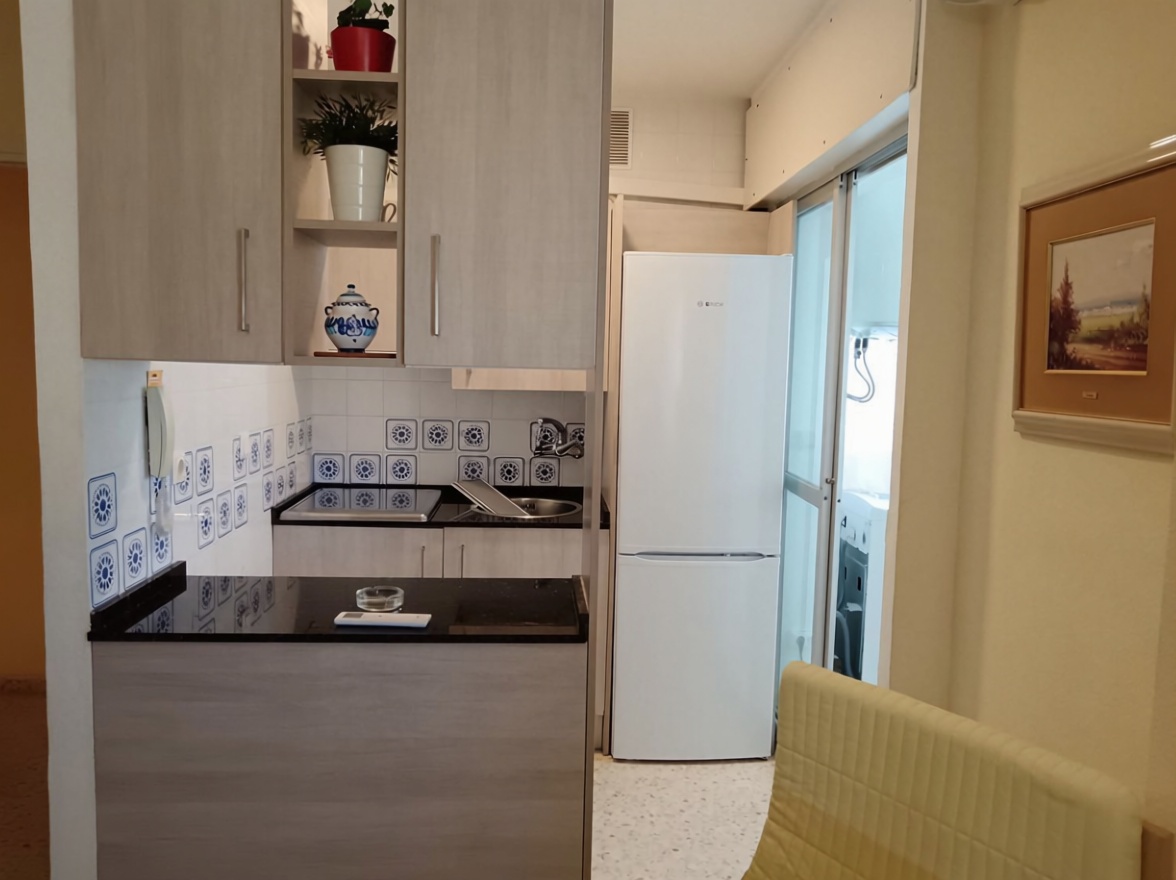 Wohnung in erste Strandlinie in El Puerto de Santa María — Küche