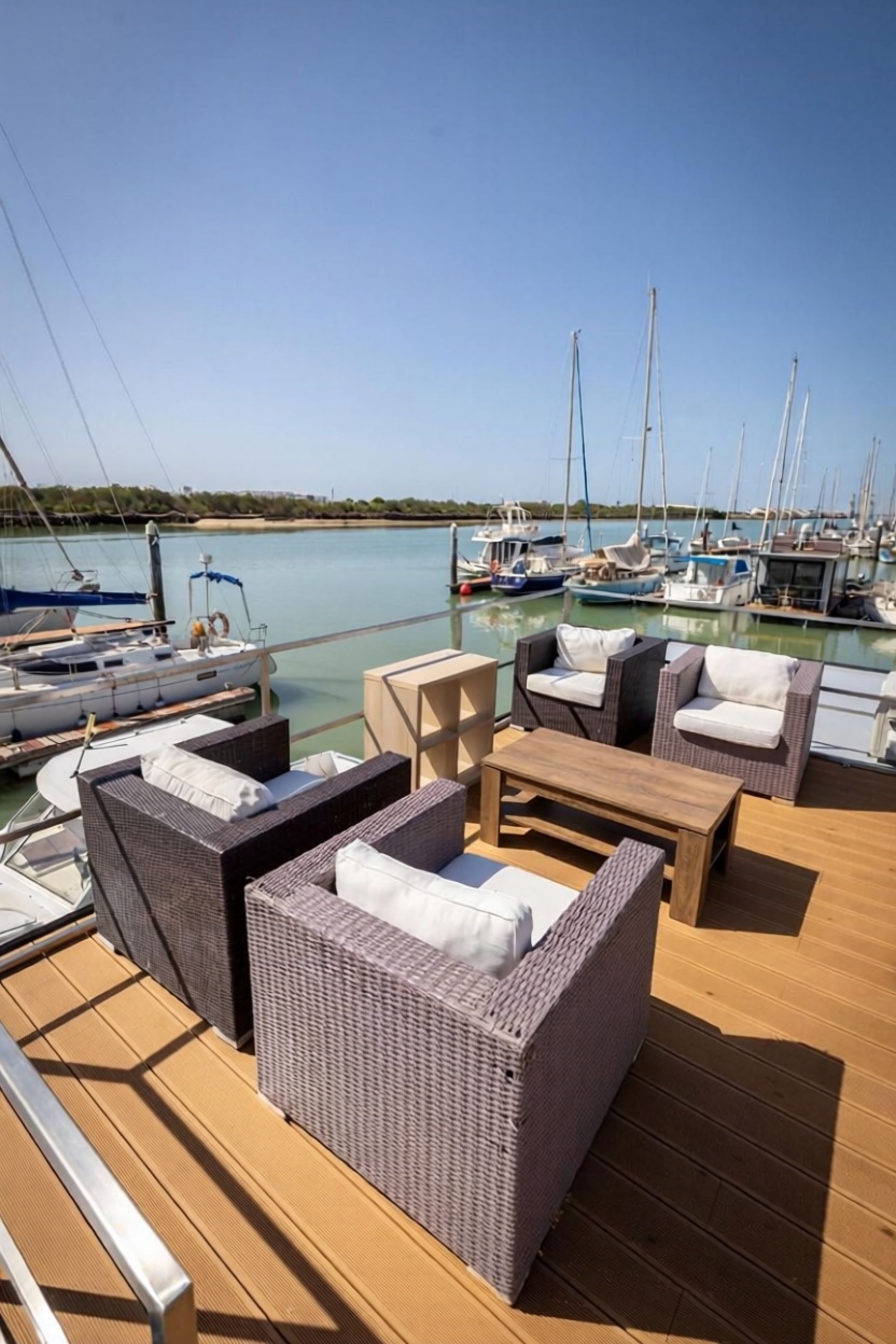 Chalet mit direkter Strandzugang in El Puerto de Santa María — Meerterrasse