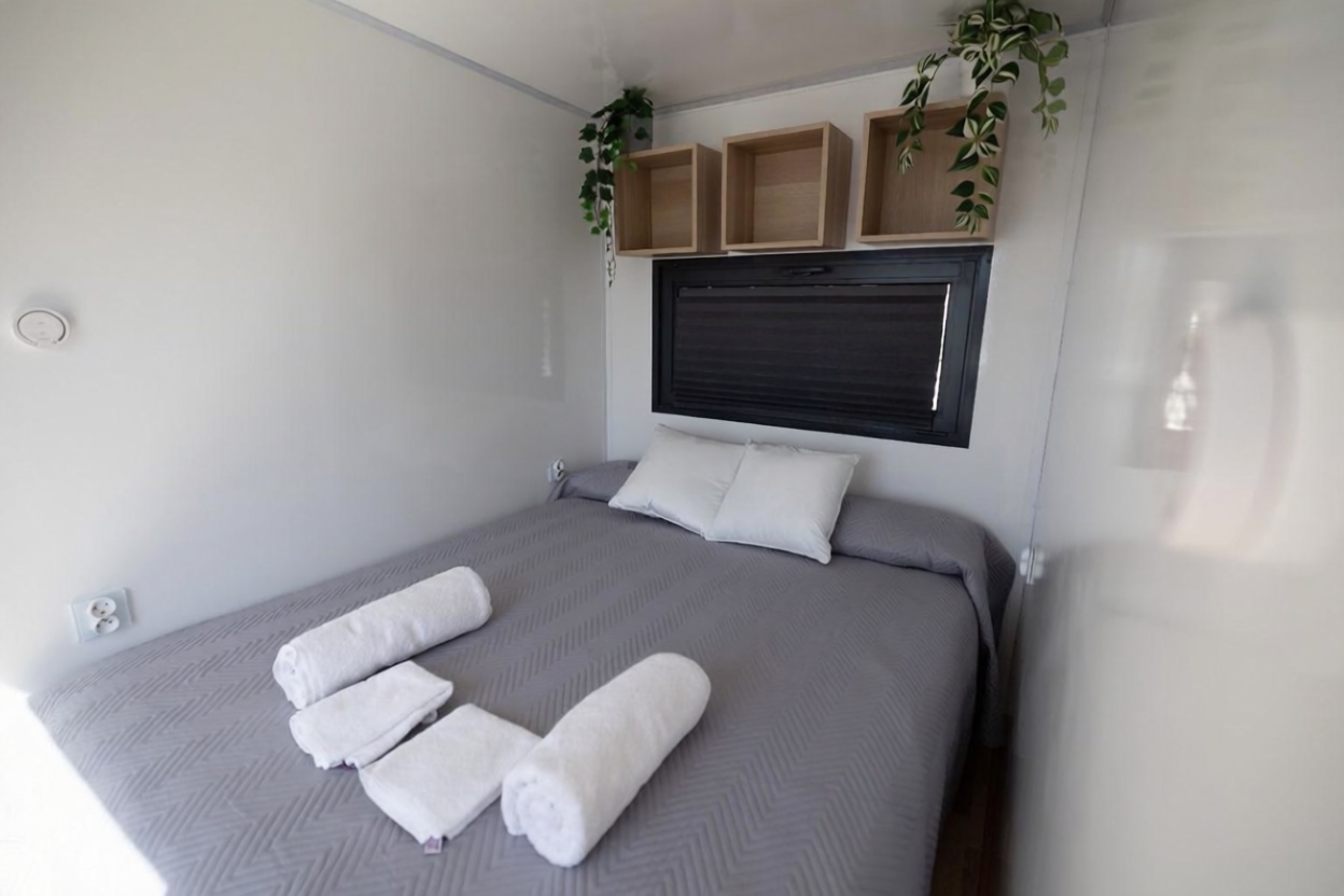 Chalet mit direkter Strandzugang in El Puerto de Santa María — Schlafzimmer