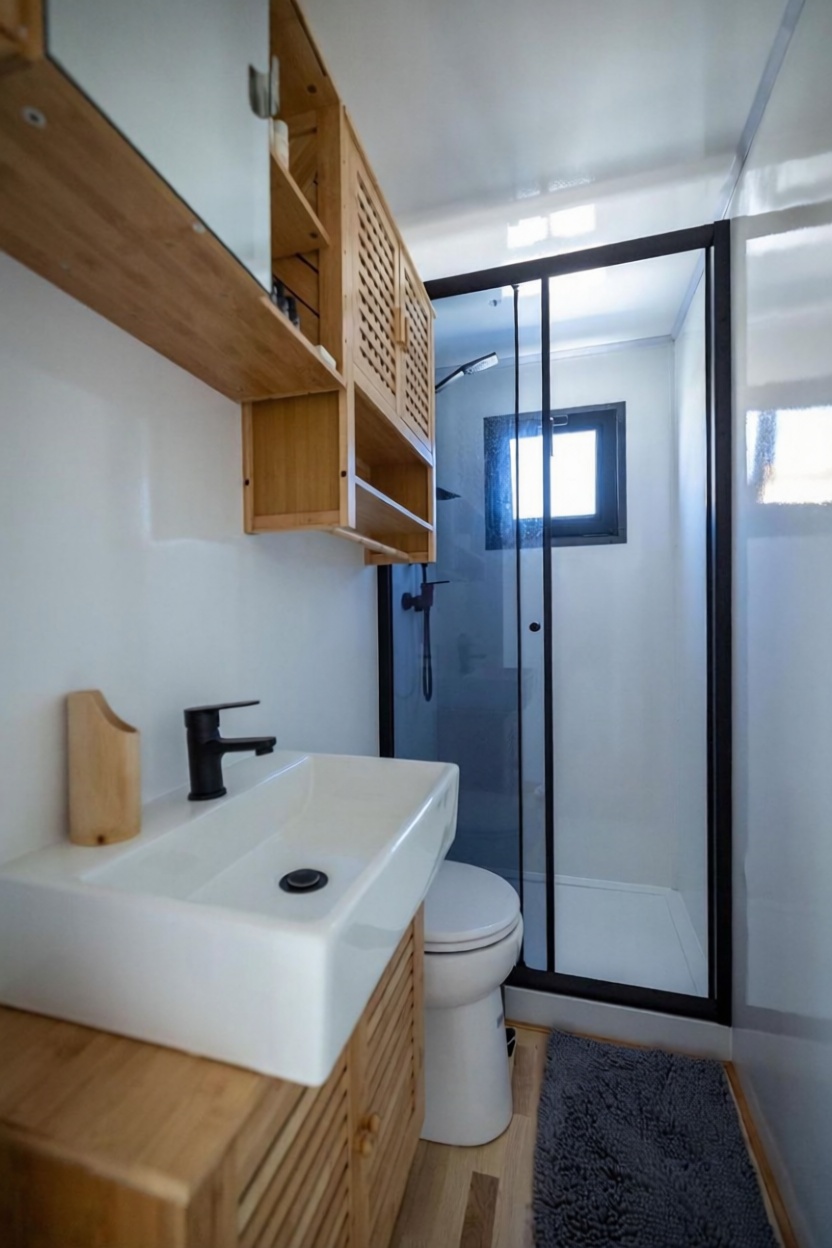 Chalet mit direkter Strandzugang in El Puerto de Santa María — Bad