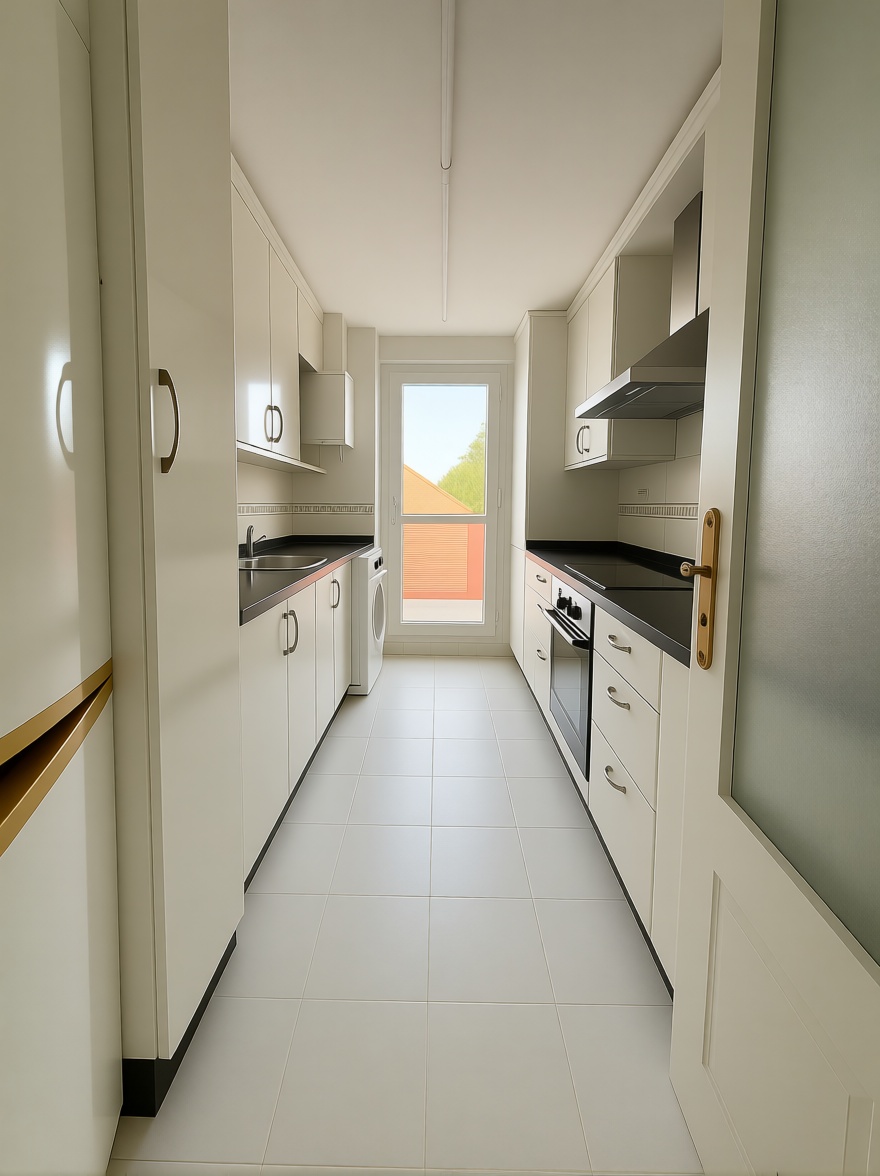 Penthouse in erste Meereslinie in Rota — Küche