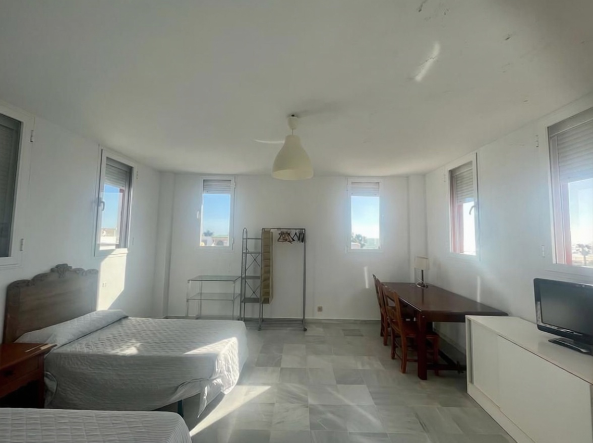 Penthouse in erste Meereslinie in Rota — Schlafzimmer