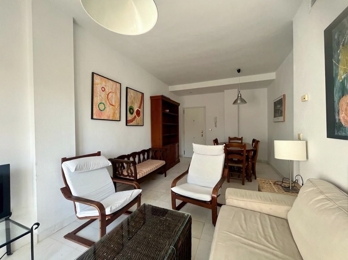 Penthouse in erste Meereslinie in Rota — Wohnzimmer