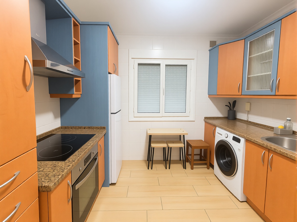 Wohnung in erste Strandlinie in Rota — Küche