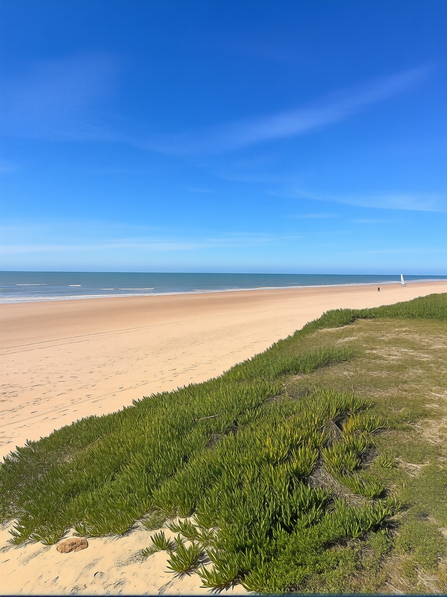 Landhaus mit direkter Strandzugang in Rota — Meerblick