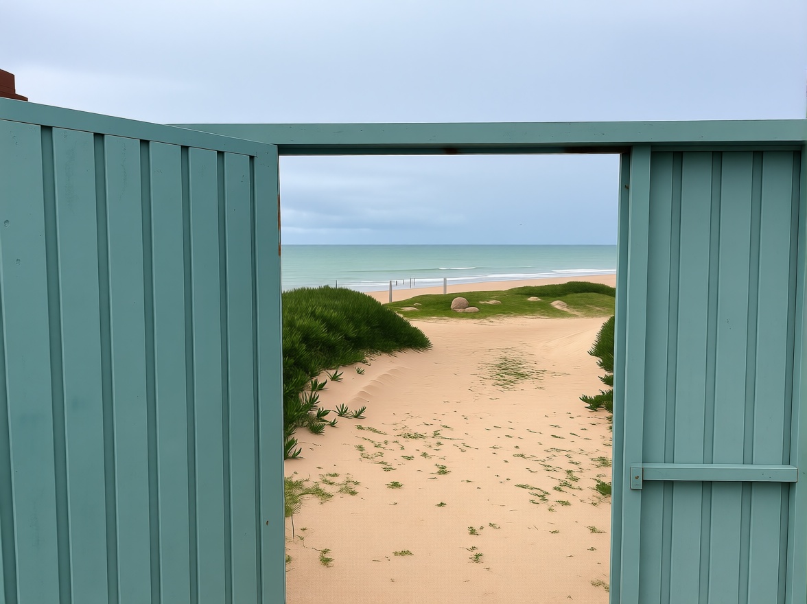 Landhaus mit direkter Strandzugang in Rota — Meerblick