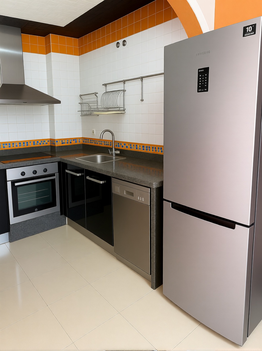 Penthouse in erste Meereslinie in Rota — Küche